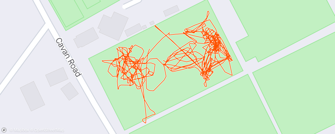 Map of the activity, Hockey practice