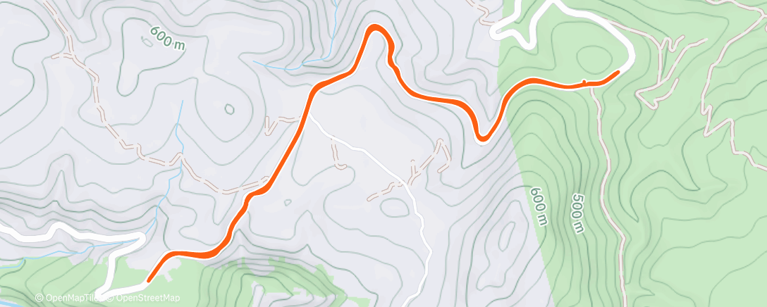 Map of the activity, Morning Ride