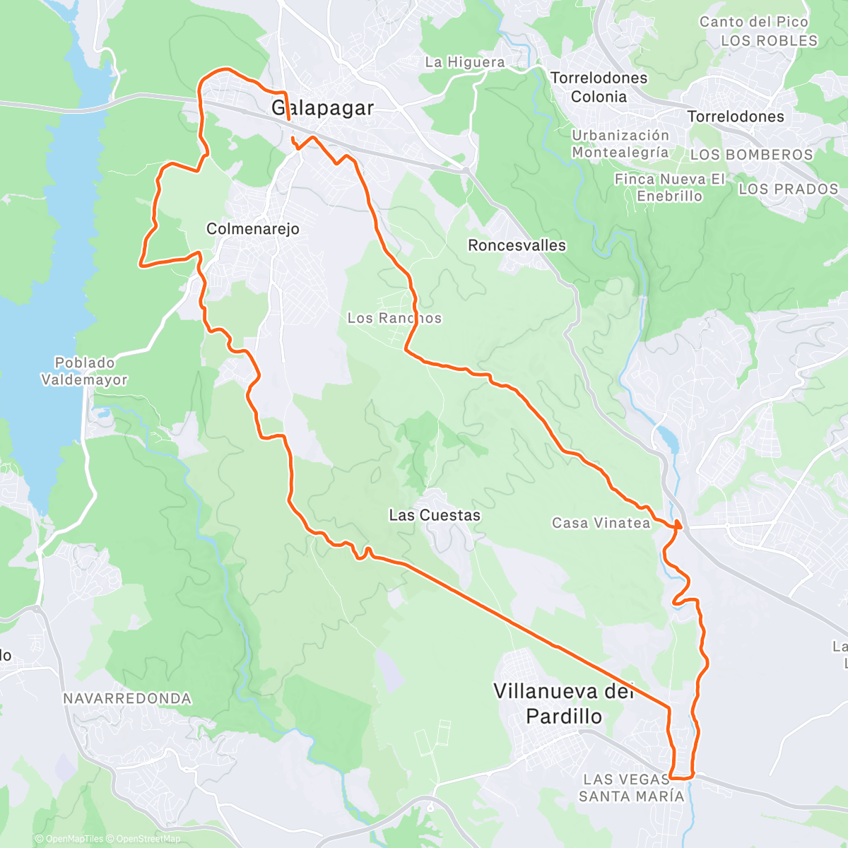 Map of the activity, Un paredón para empezar el finde