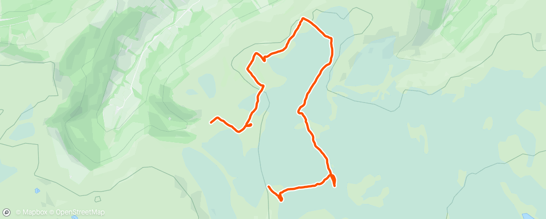 Map of the activity, Llangynidr