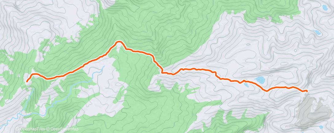 Map of the activity, Kolumbie: Sierra Nevada E12