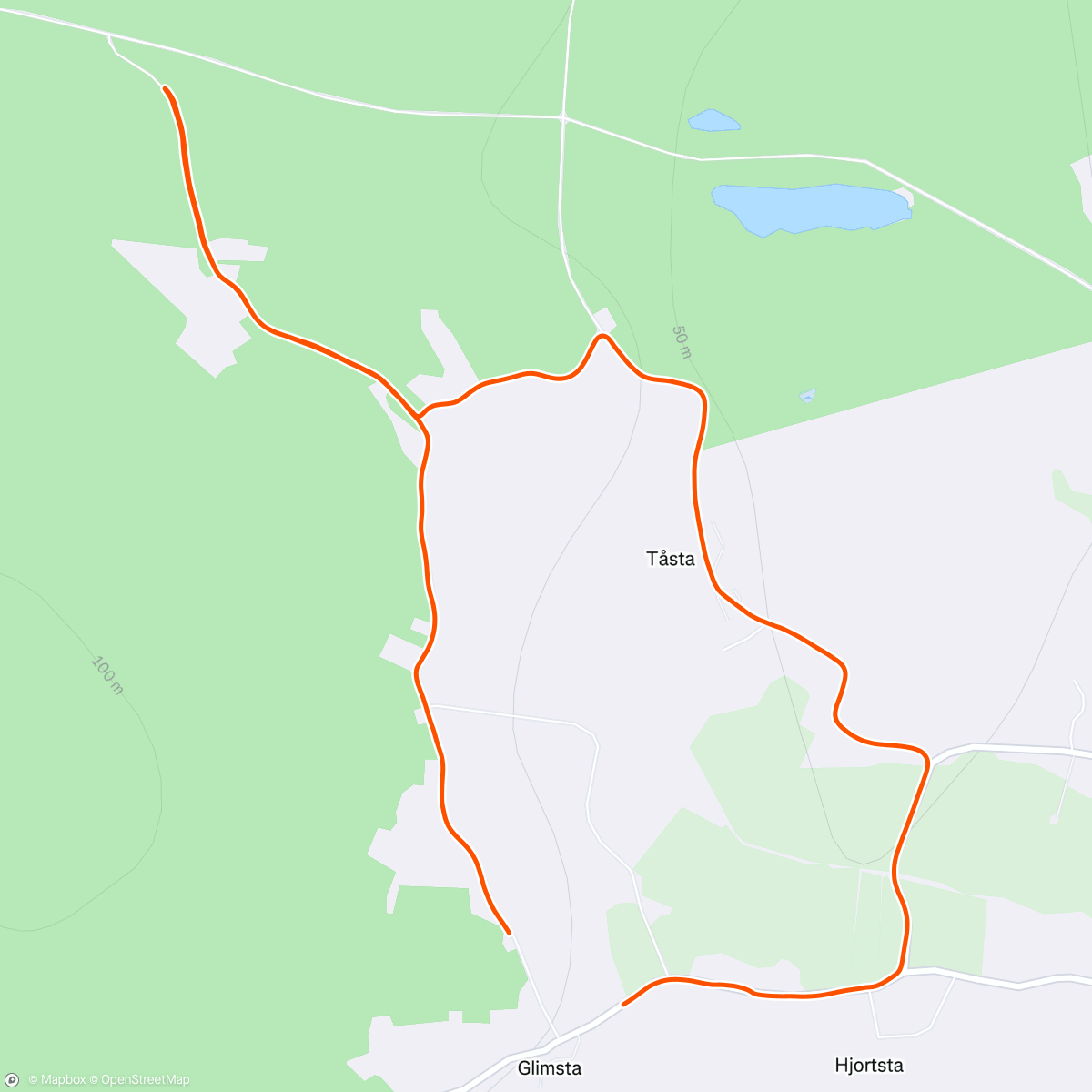 アクティビティ「Morning Run」の地図