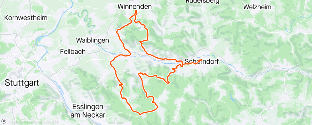Map of the activity, After-work ausfohrt