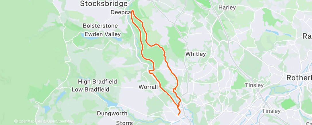 Map of the activity, Trying to go a bit longer