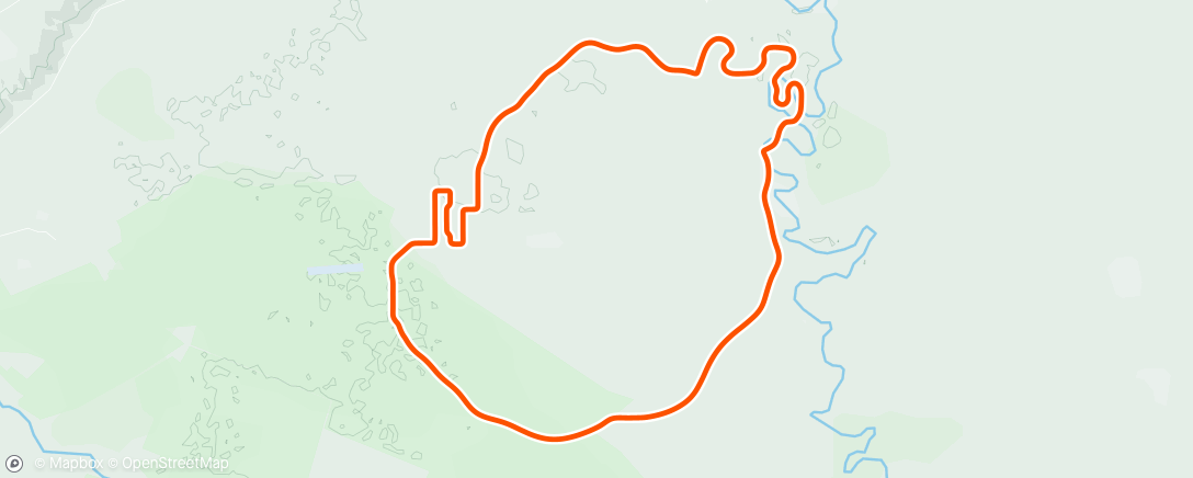 Map of the activity, MyWhoosh 500 #4