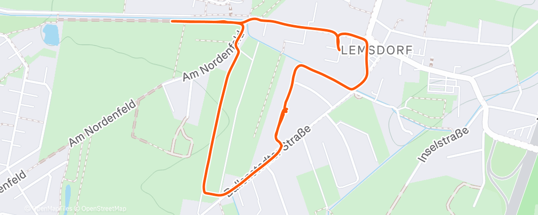 Map of the activity, Weihnachtsspaziergang 🎄