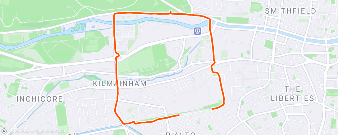 Map of the activity, Day 405🏃‍♂️