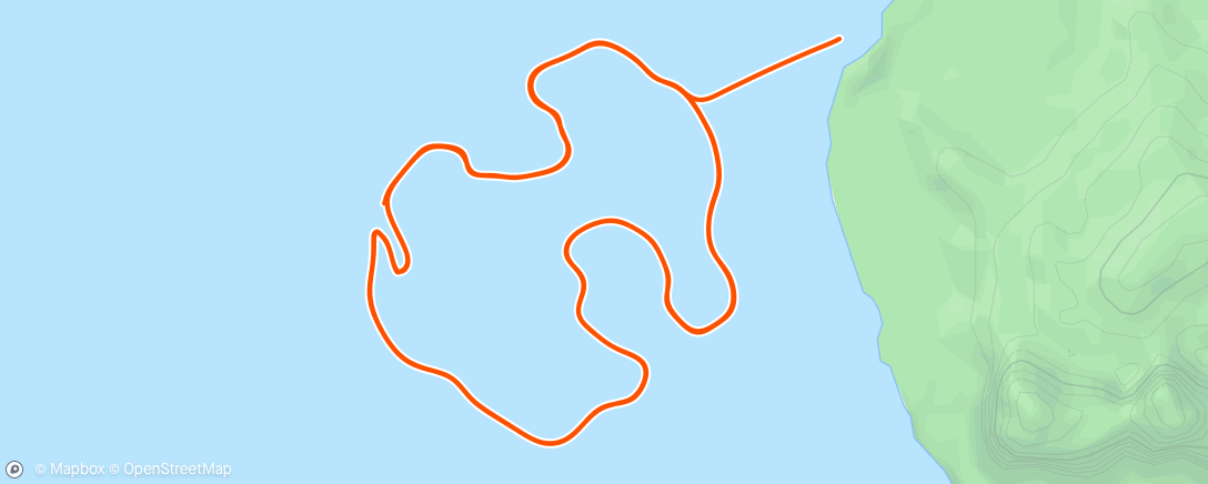 Map of the activity, Zwift - New Workout on Volcano Circuit CCW in Watopia