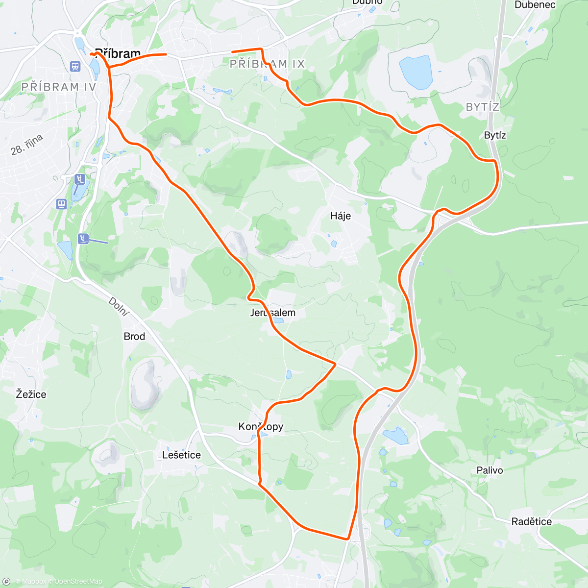 Карта физической активности (pomaleji by to nešlo?)