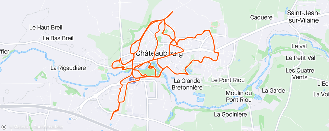 Mappa dell'attività S36 Sam Reco et ouverture trail urbain