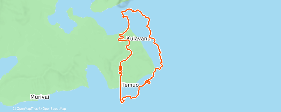 「Zwift - Elevation Evaluation in Watopia」活動的地圖