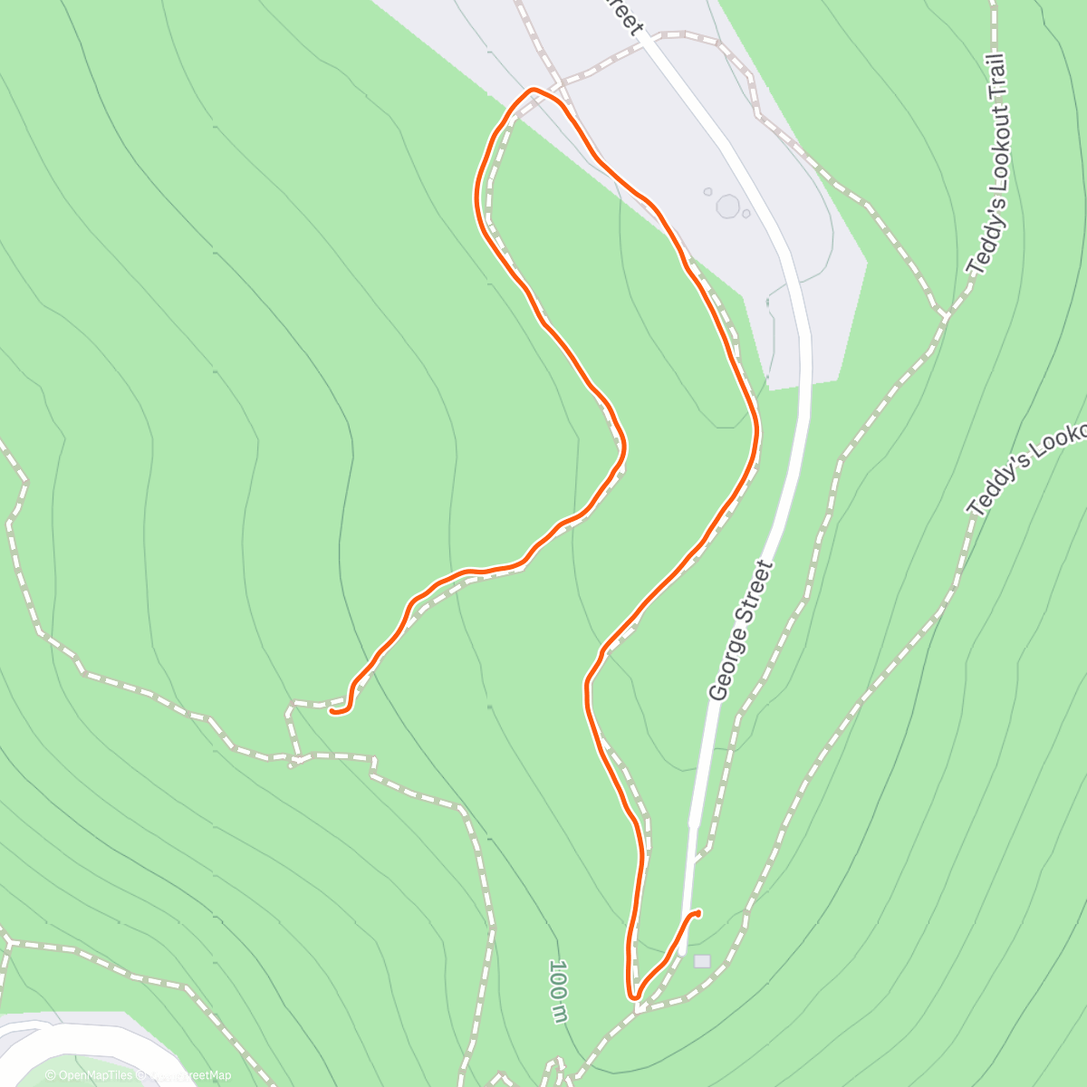 Mapa de la actividad (Hiking in vans 👟)