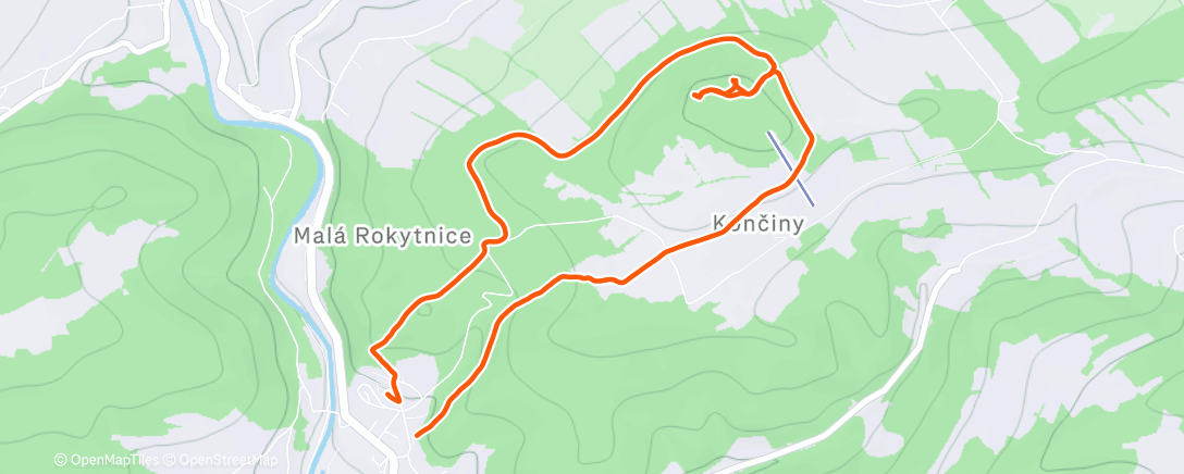 Карта физической активности (Lunch Hike)