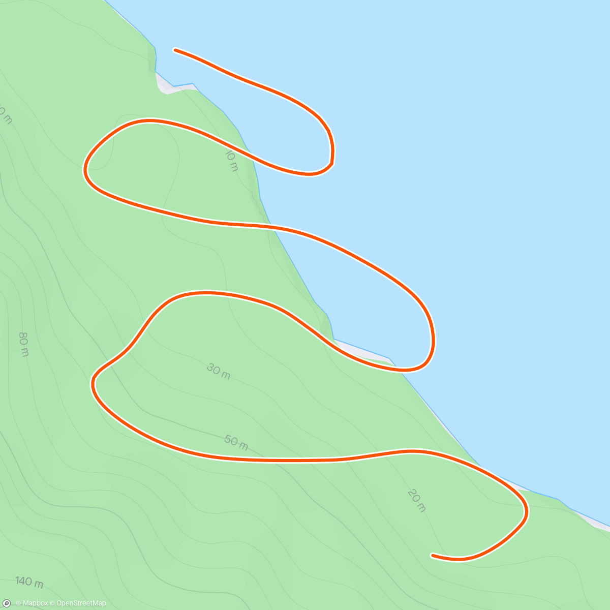 Map of the activity, Zwift - Jungle Circuit in Watopia