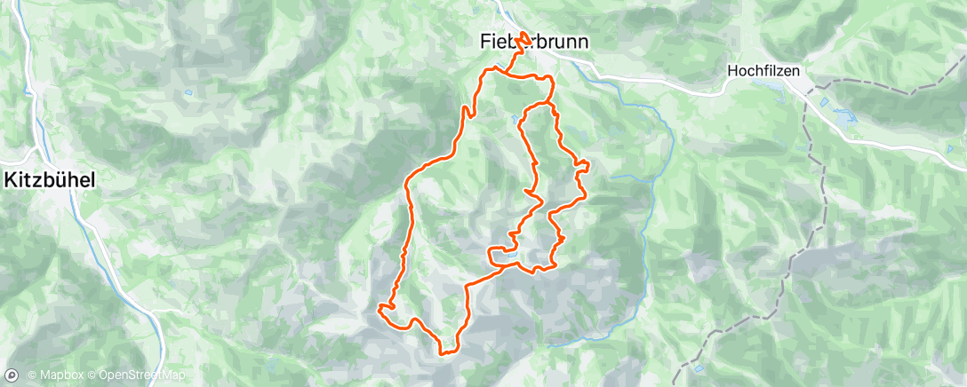 Map of the activity, Kat 100 Marathon by UTMB