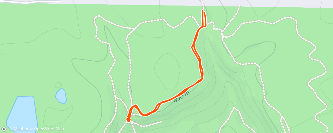 Map of the activity, LTNA Trail Care - Alum Hollow Trail