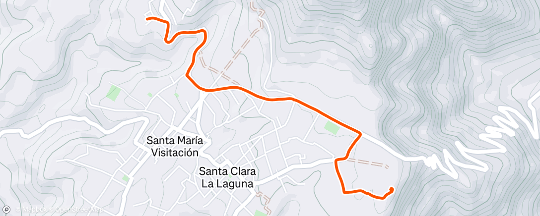 Map of the activity, QT13|3/3 Xiprian a Mirador Chosiwan