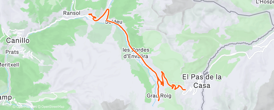 Map of the activity, 🇦🇩 Bit Fresh 🏔️☀️❄️⛄️