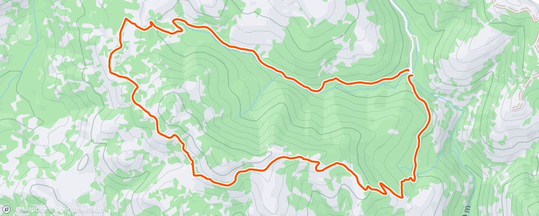 Map of the activity, Trail Work
