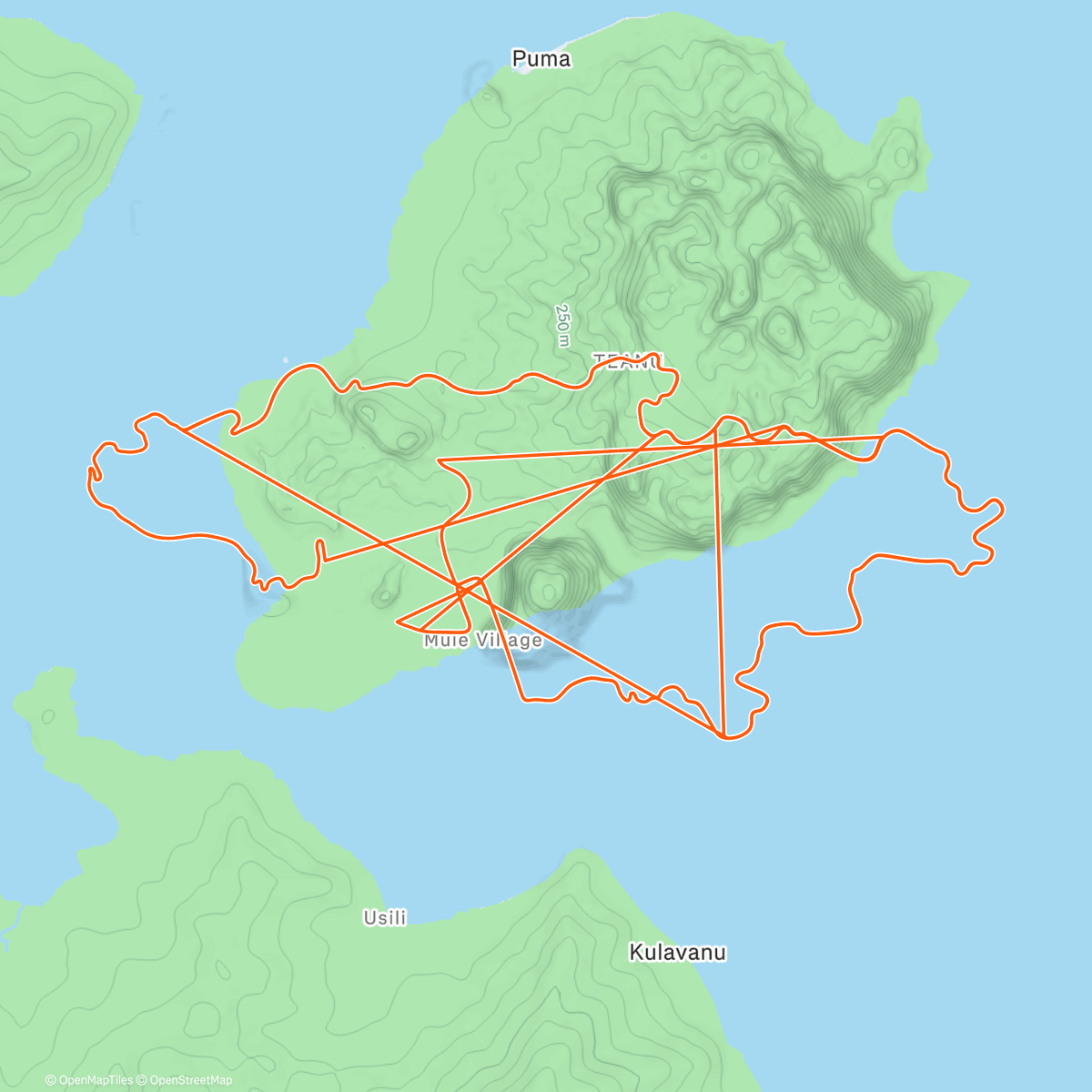 Map of the activity, Zwift - Watopia's Waistband in Watopia