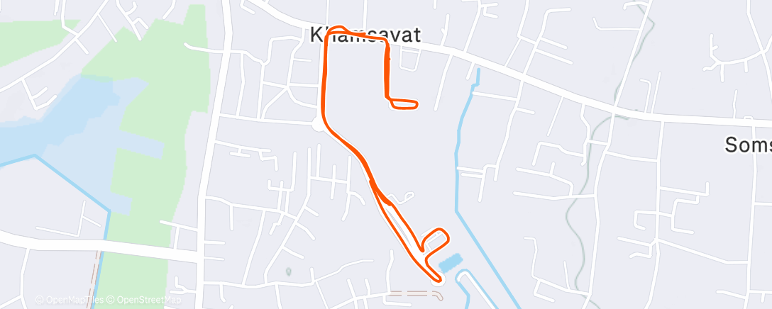 Карта физической активности (Morning Run)