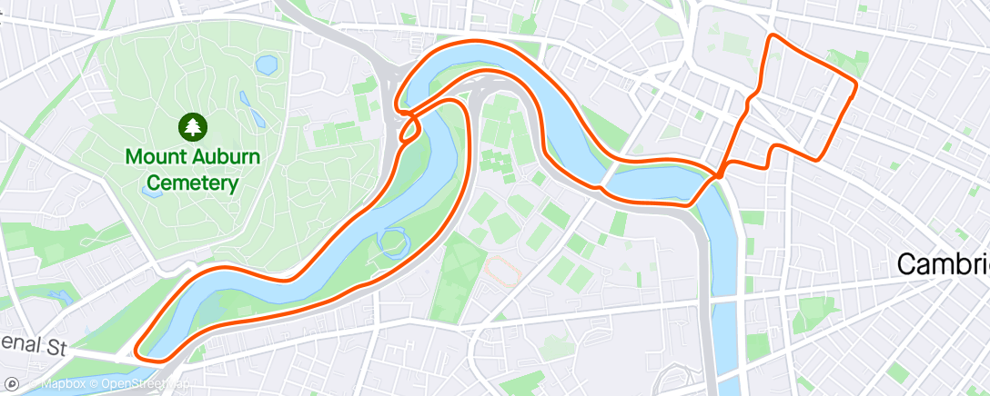 Map of the activity, Arsenal//Footbridge: Nice and easy