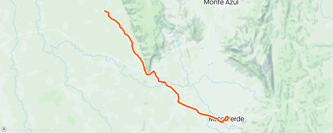 Mappa dell'attività Pedalada de mountain bike vespertina
