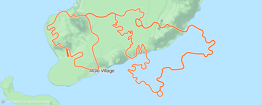Mapa de la actividad, Zwift - Sand And Sequoias in Watopia