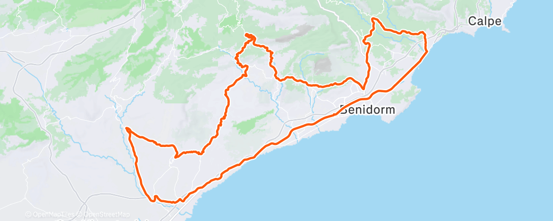 Map of the activity, Fiesta de carrera 🥳