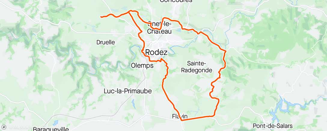 Map of the activity, Avant l’orage 🙏