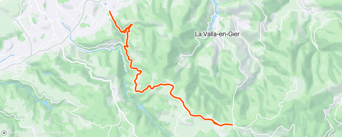 Mapa da atividade, Chaubouret avec la madré