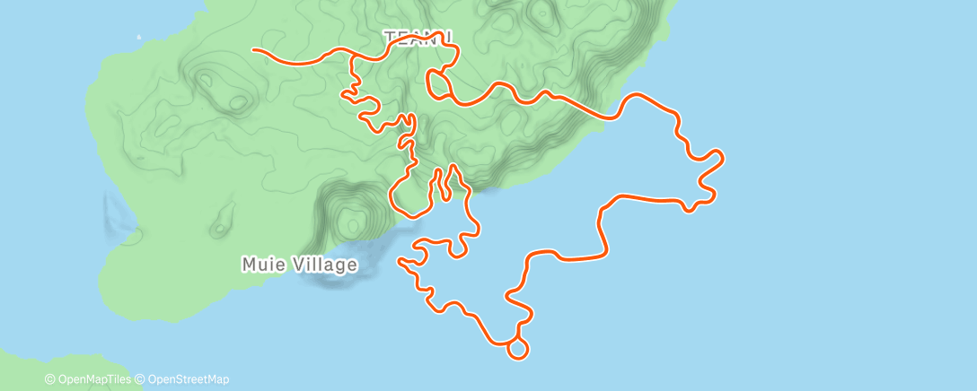 Map of the activity, Zwift - Flat Out Fast in Watopia