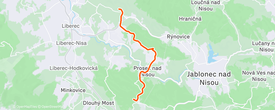Map of the activity, Tradice