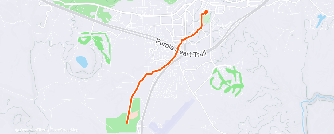 Map of the activity, FUTS