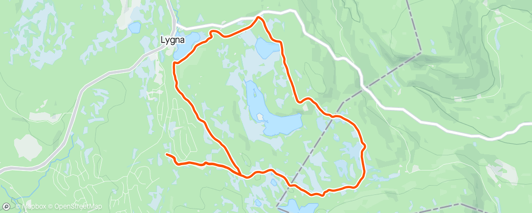 Mapa de la actividad, Skøytetur