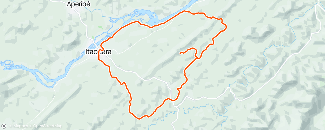 Map of the activity, 10 Pedalada vespertina