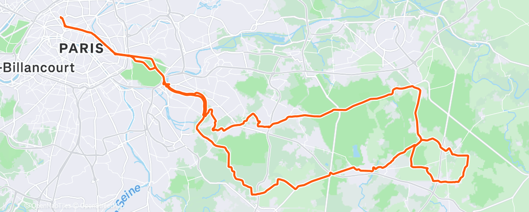 Карта физической активности (Abominable ce vent)