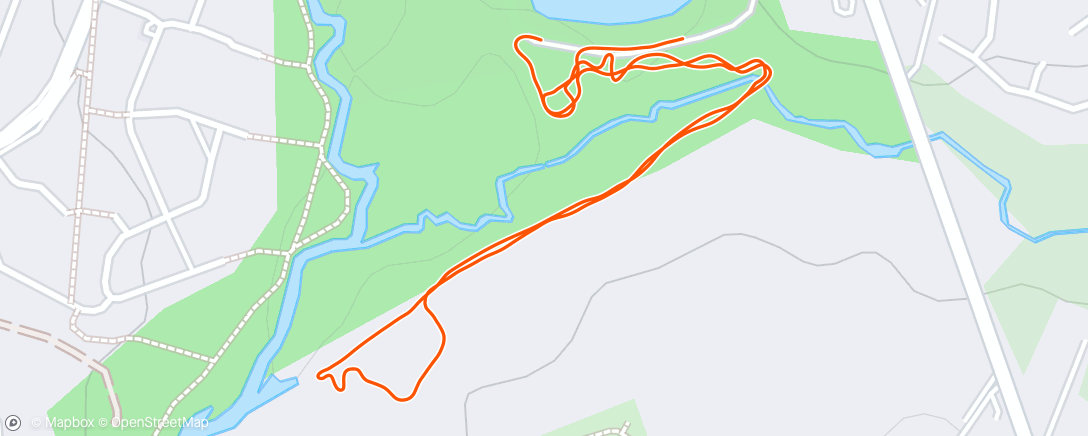 Map of the activity, Afternoon Ride