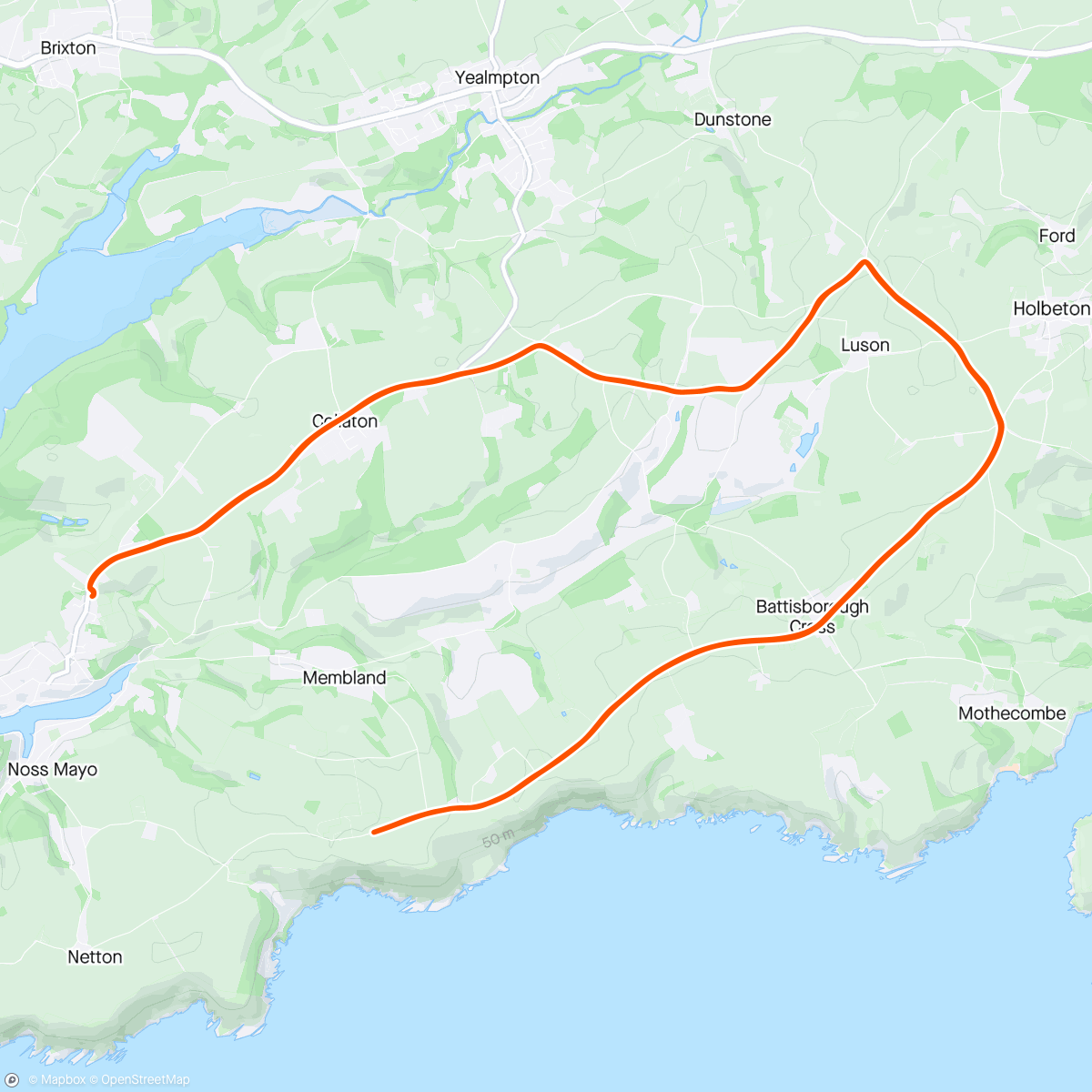 Mapa da atividade, First post pleurisy ride, avoiding hills!