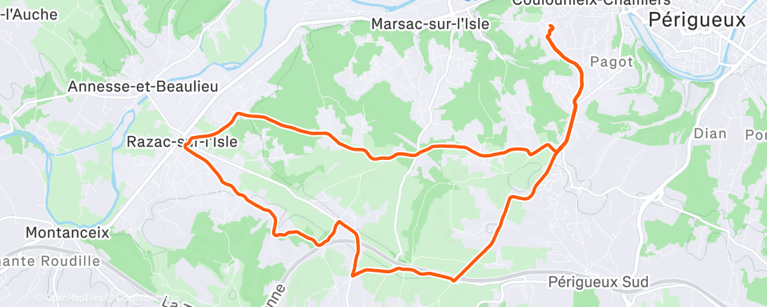Map of the activity, Sortie hybride
