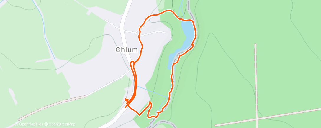 Карта физической активности (Spaziergang am Nachmittag)