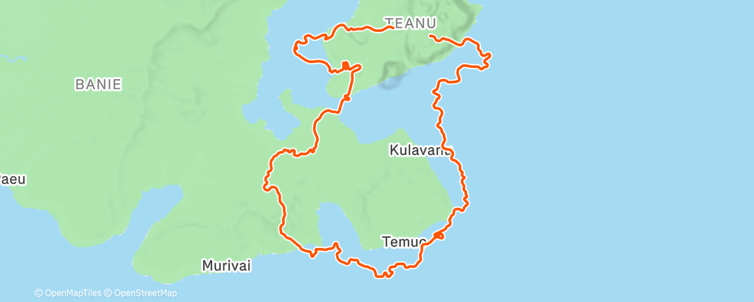 Map of the activity, Zwift - 3h @80% on The Big Ring in Watopia