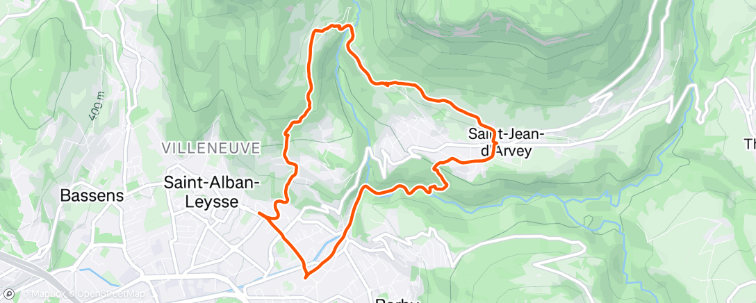 Map of the activity, Sur les hauteurs de Chy by night avec Virginie !