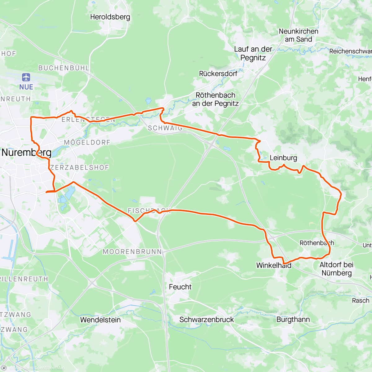 Map of the activity, RR: After-Work