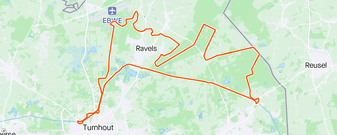 Map of the activity, BK Gravel 🥇
