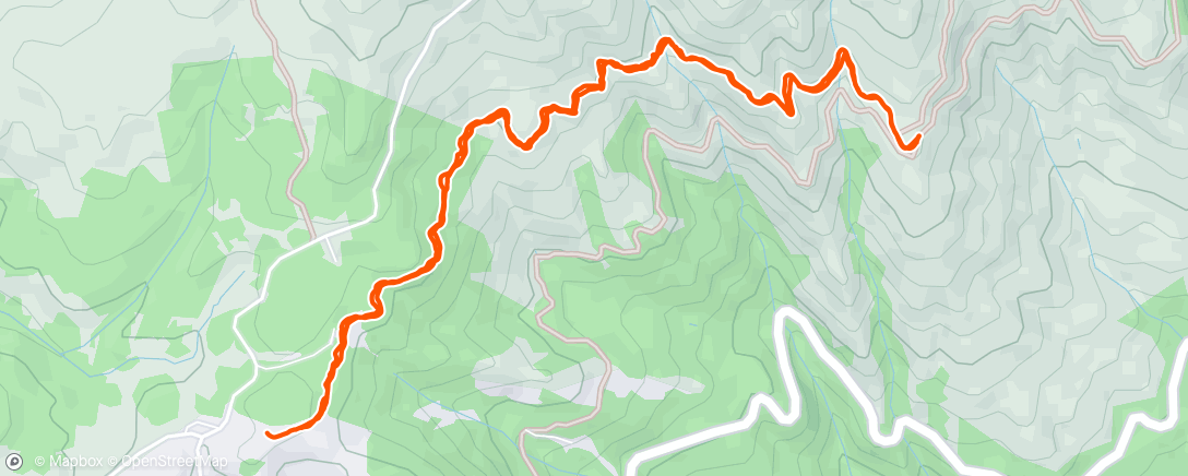 Map of the activity, Fam Hike