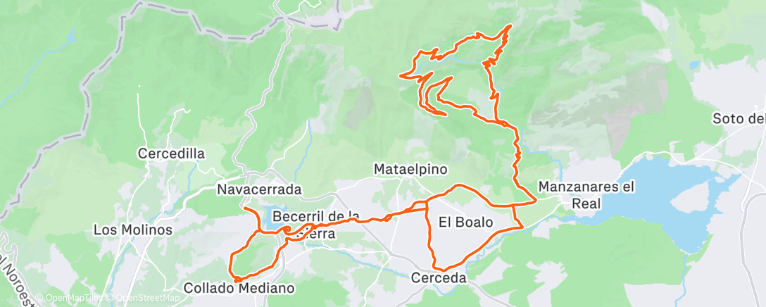 Map of the activity, Moody Pedriza ☁️