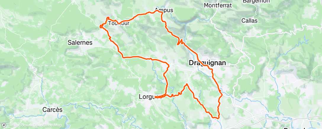 Map of the activity, Ptite sortie endurance avec Benjamin