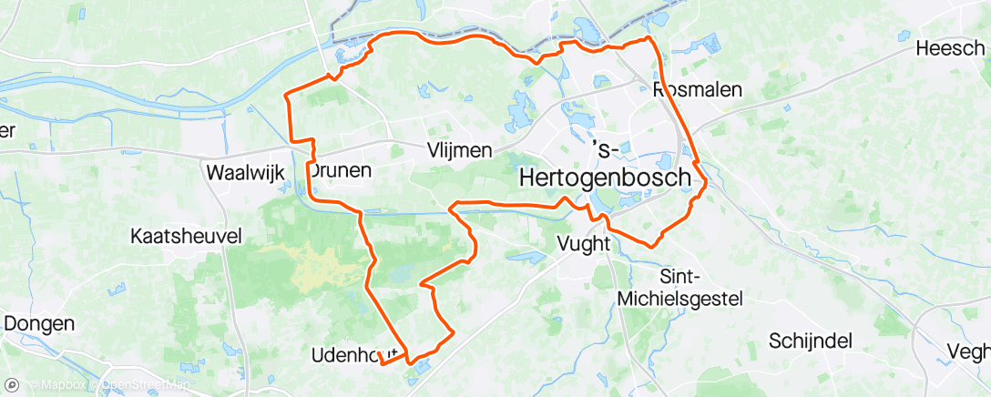 Map of the activity, Ochtendrit met S