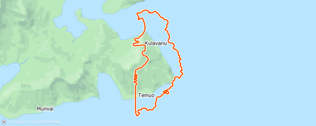 Map of the activity, Zwift - Watopia